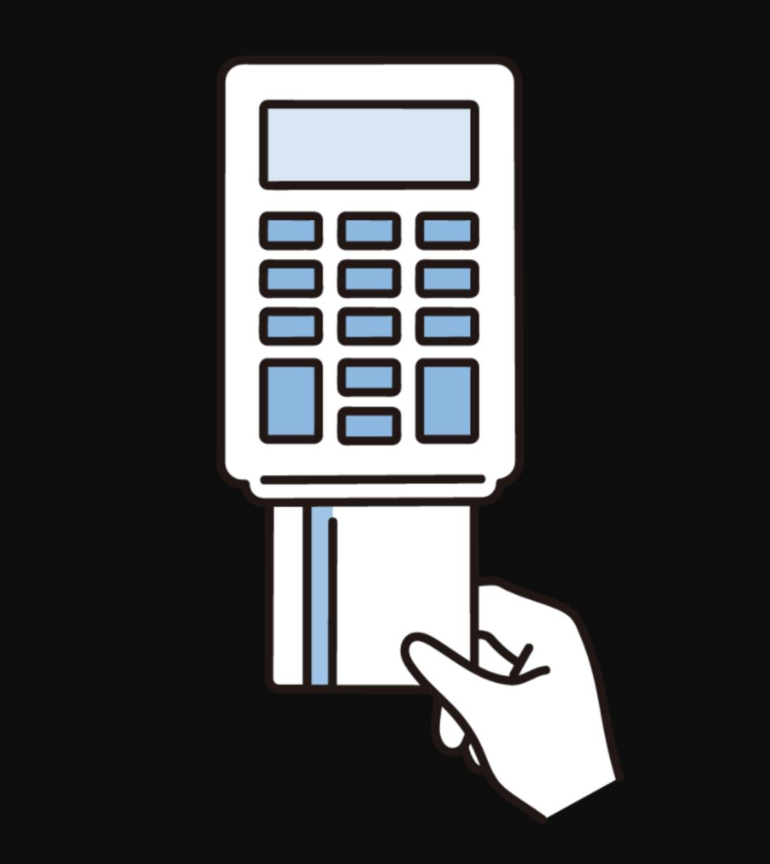 契約金のクレジット決済できます！