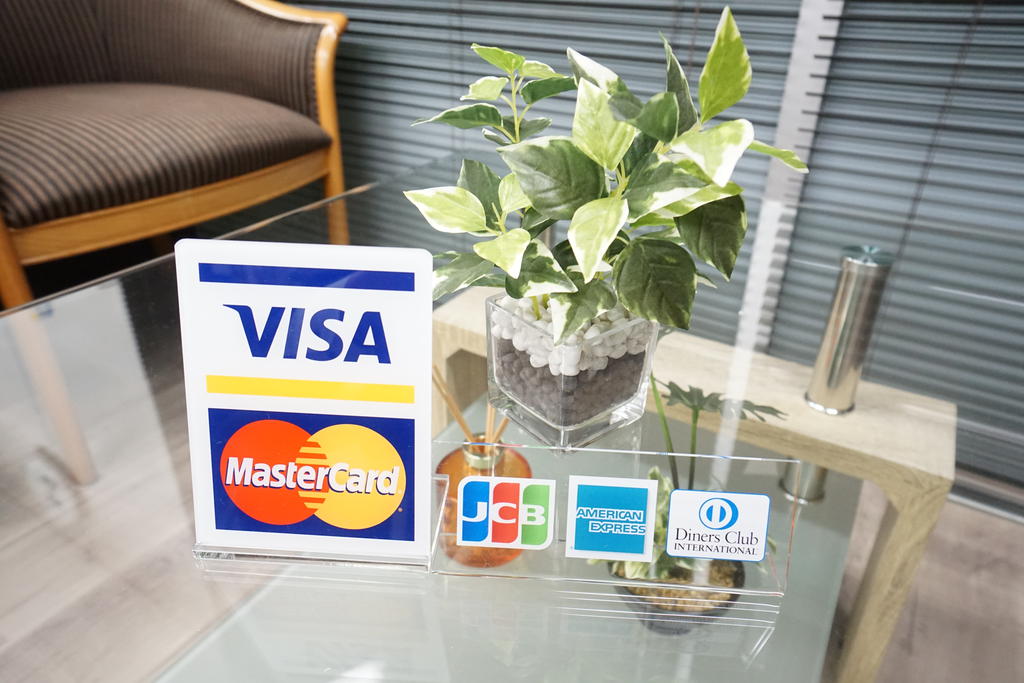 初期費用の全額（または一部）の『クレジットカード分割払い』が可能です！<br>※分割金額・回数は自由に設定可能です！