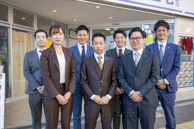 経験豊富な営業マンが多数在籍しており、物件の説明や地域説明もお任せください。