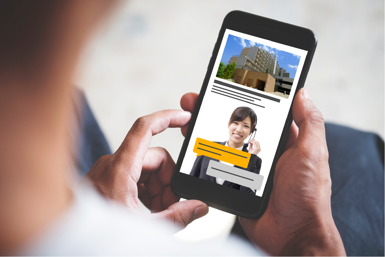 お部屋探しからご契約までオンラインでご対応可能です