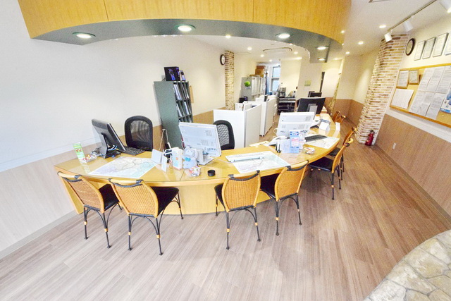 タウンハウジングでは、お客様に安心してご利用頂けるよう<br>常に清潔感をもってご対応致します。