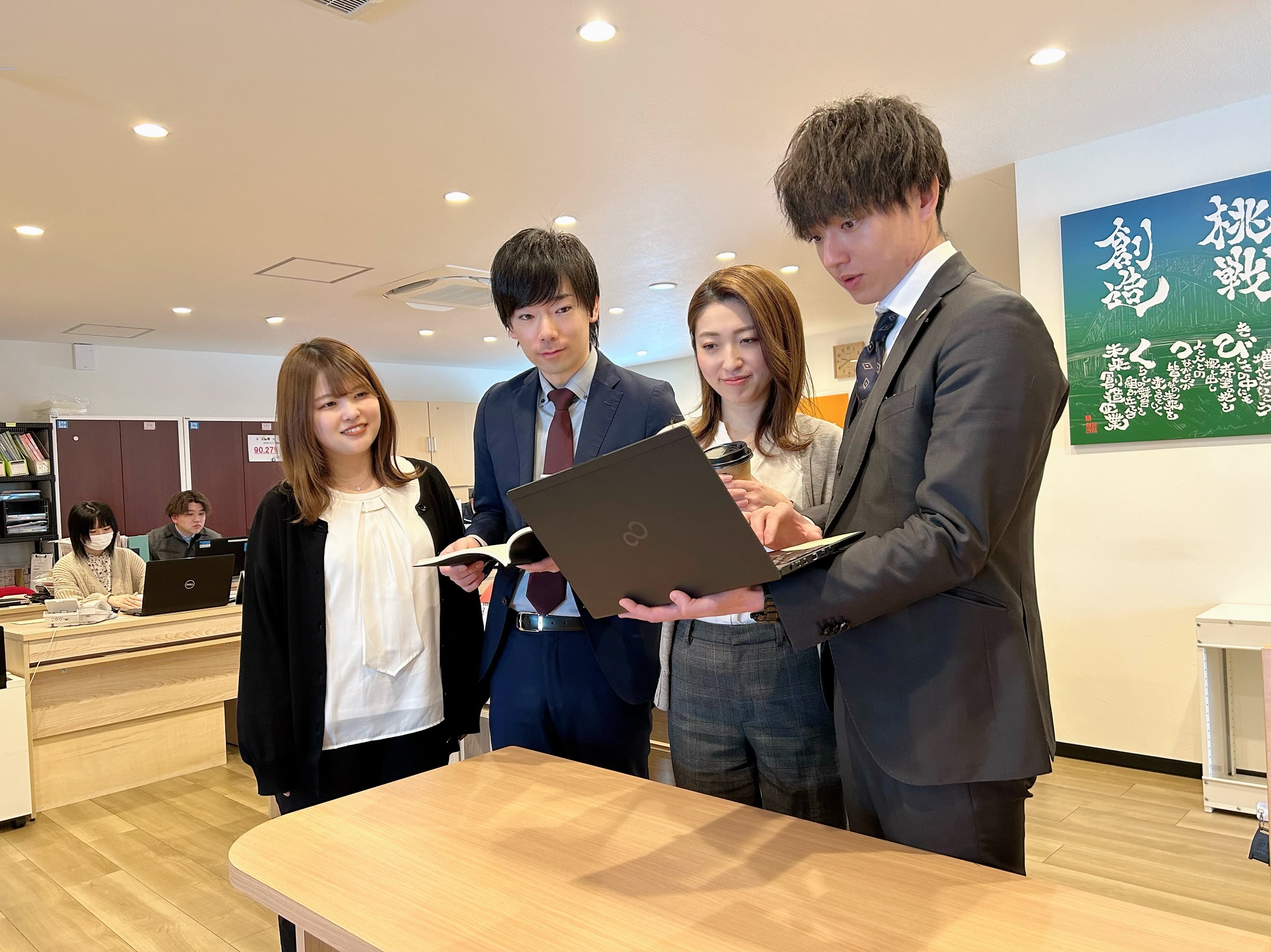 話しやすさ、親しみやすさが自慢です。