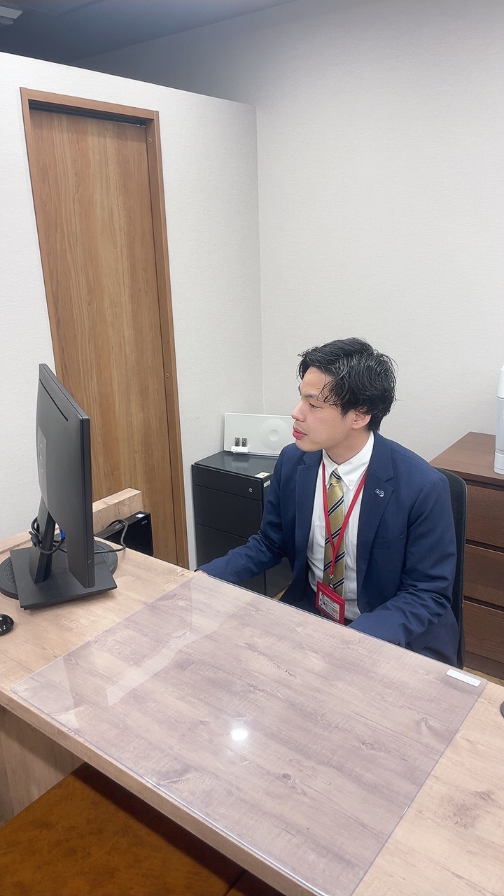 竹谷　昂眞　(たけたに　こうま)<br>役職　係長<br>不動産歴8年<br>