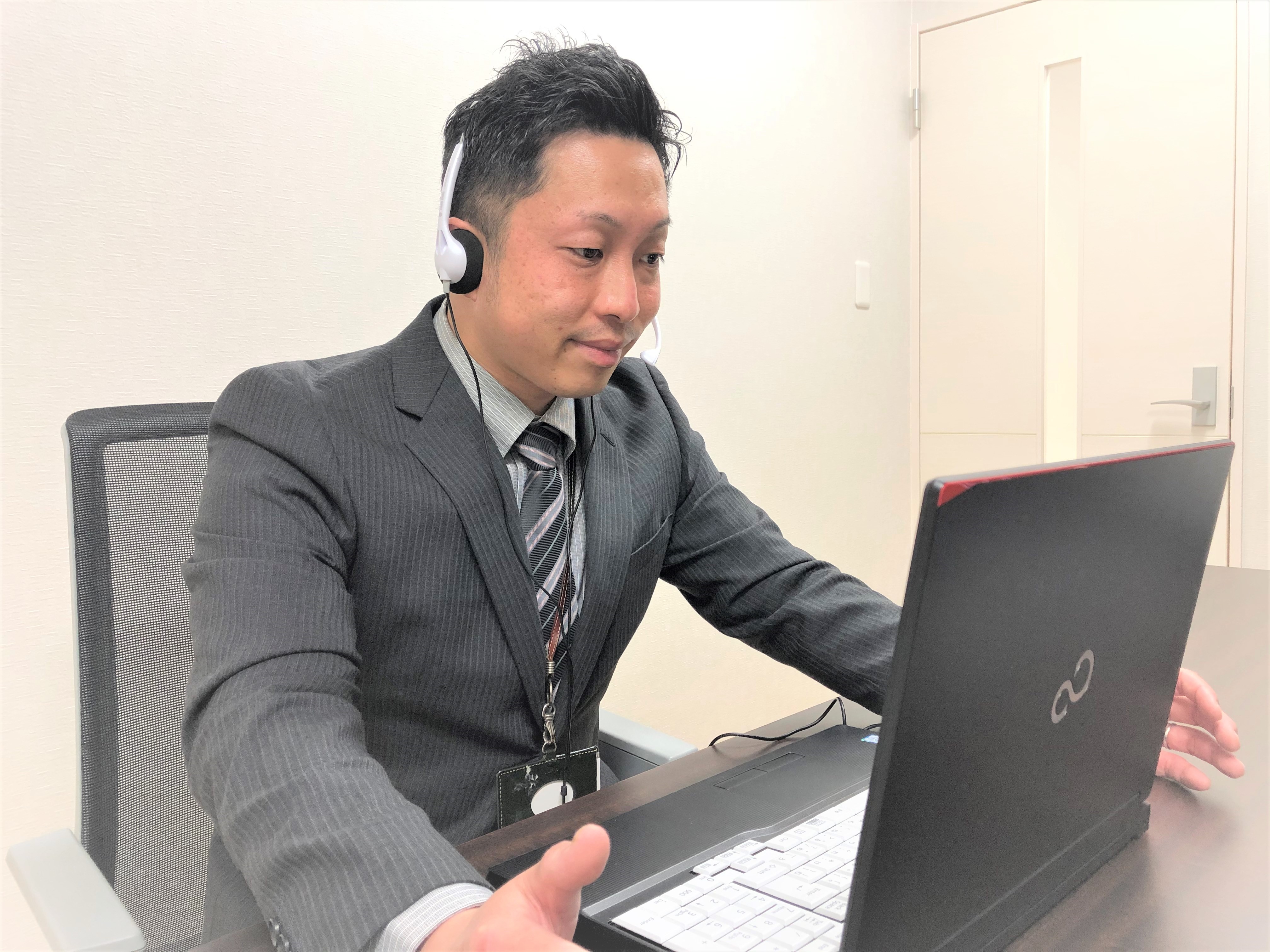 御案内から鍵のお渡しまで来店不要！パソコンやスマホでオンライン内見・IT重説が可能です！