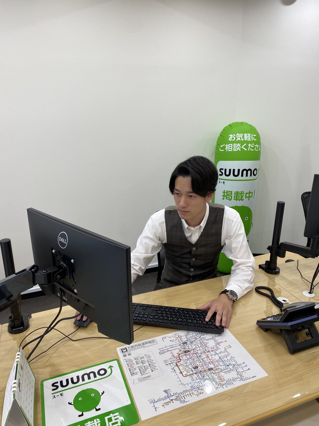 経験豊富なスタッフが在籍！お客様の住まい探しを親切、丁寧にお手伝いさせて頂きます！