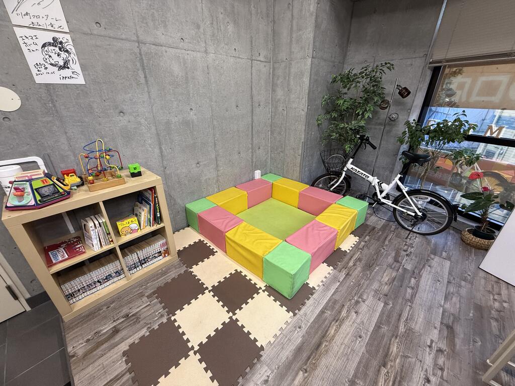 小さいお子様と一緒にお部屋探しにご来店いただいても大丈夫です♪♪キッズスペース完備♪♪♪