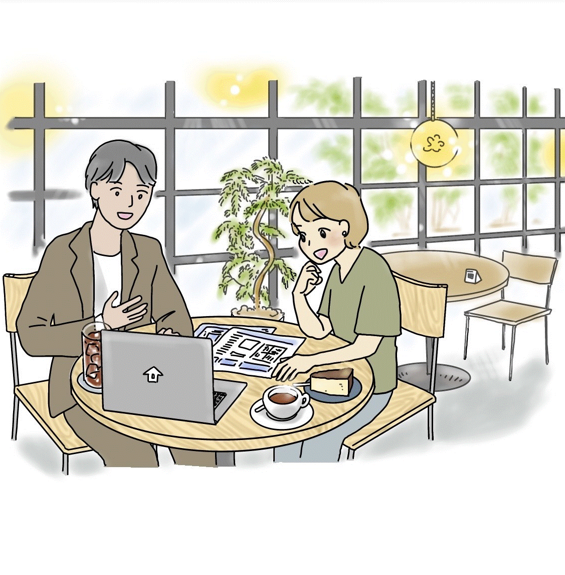 【ご来店不要・お探しのエリアのカフェでお部屋のご提案から内見まで】