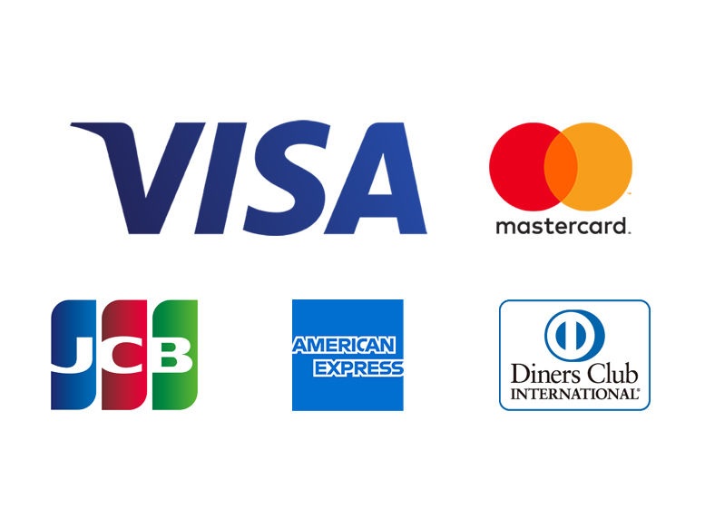 クレジットカード決済で現金不要！！