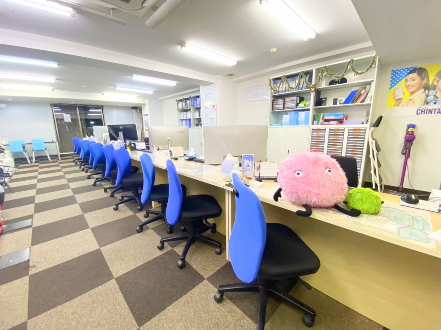 広くて清潔な店舗です！<br>アルコール消毒・常時換気・感染防止徹底点検済