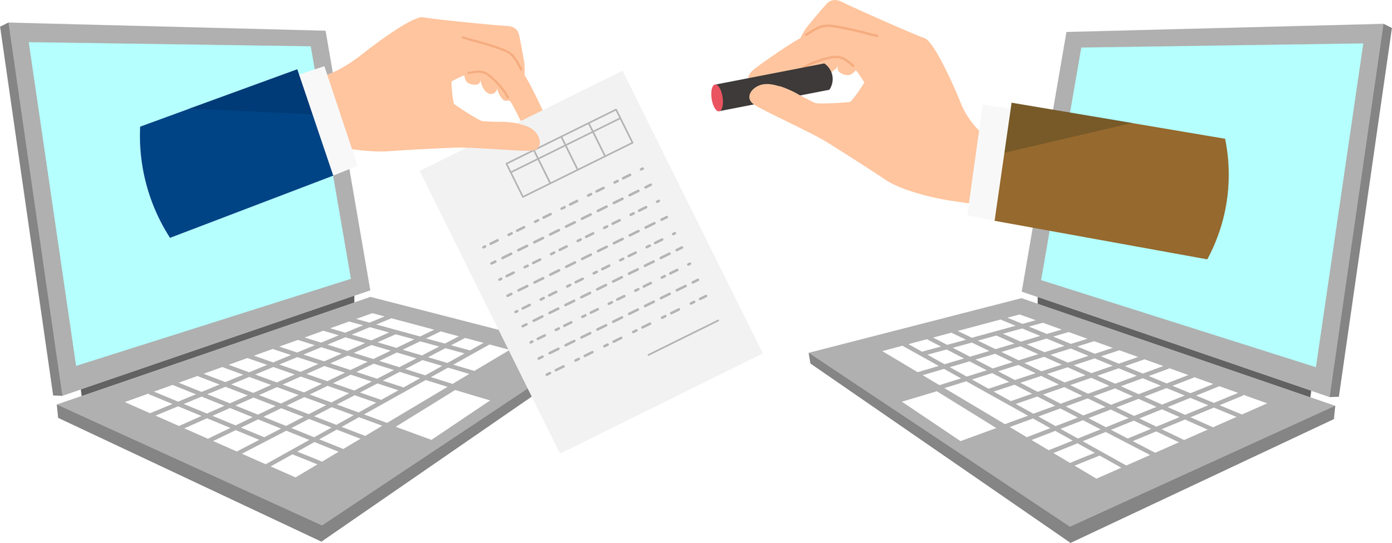 来店不要で、ご契約の際は電子契約にも対応！面倒な書類手続きの手間が削減できます。