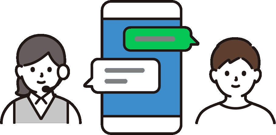 遠方にお住まいだったりお忙しい方でもオンラインで完結します！