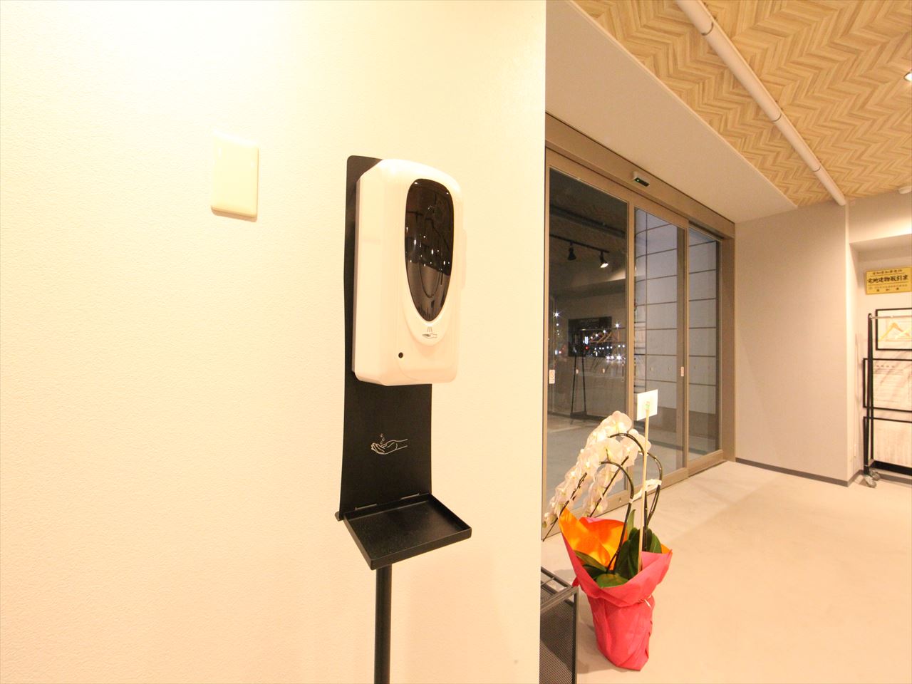 コロナ対策も万全にしております。