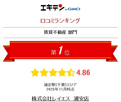 【Google・エキテンなどでクチコミの高評価をいただいている店舗です！】