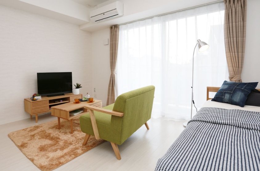 家具家電付きのお部屋も取り揃えております♪（進化したスーパー君）