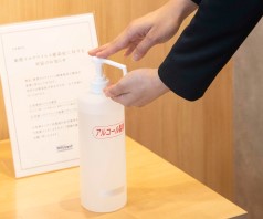 もちろん【実際に店舗でいろいろ相談したい！】お客様のために店内の感染対策を実施しております。