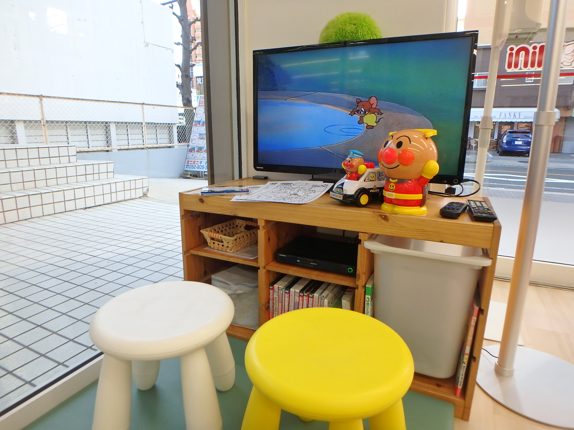 キッズスペース完備！小さなお子様連れのファミリー様でも安心してお部屋探しができます！