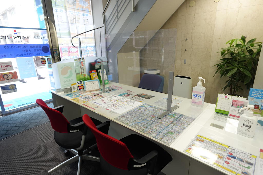 安心してご来店いただけるよう、新型コロナウイルス感染症対策を実施しています。