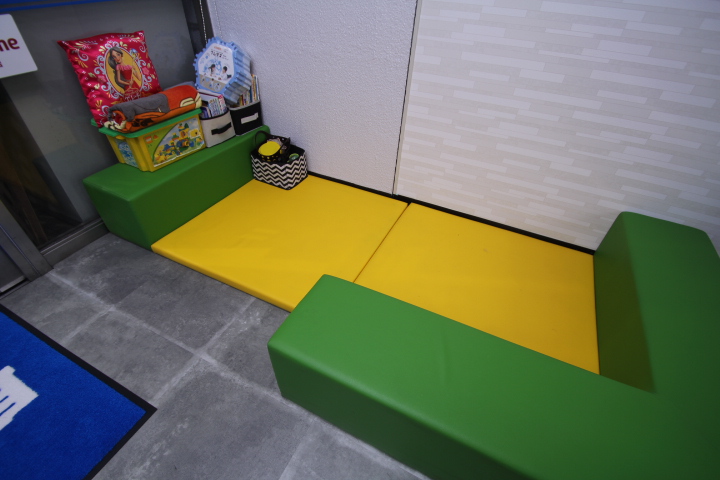 お子様連れのお客様にも安心してお部屋探し頂ける様に当店キッズスペースを設けております♪