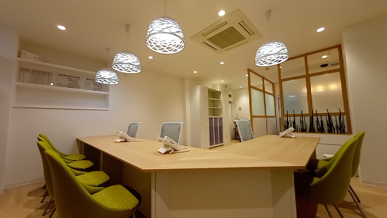 2023年5月、店内リフォームしてます！明るく落ち着いた雰囲気のお店で、楽しくお部屋探し！<br>