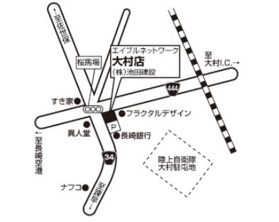 店舗地図・店舗情報・駐車場のご案内