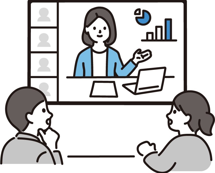 オンラインツールを使用した遠隔対応！