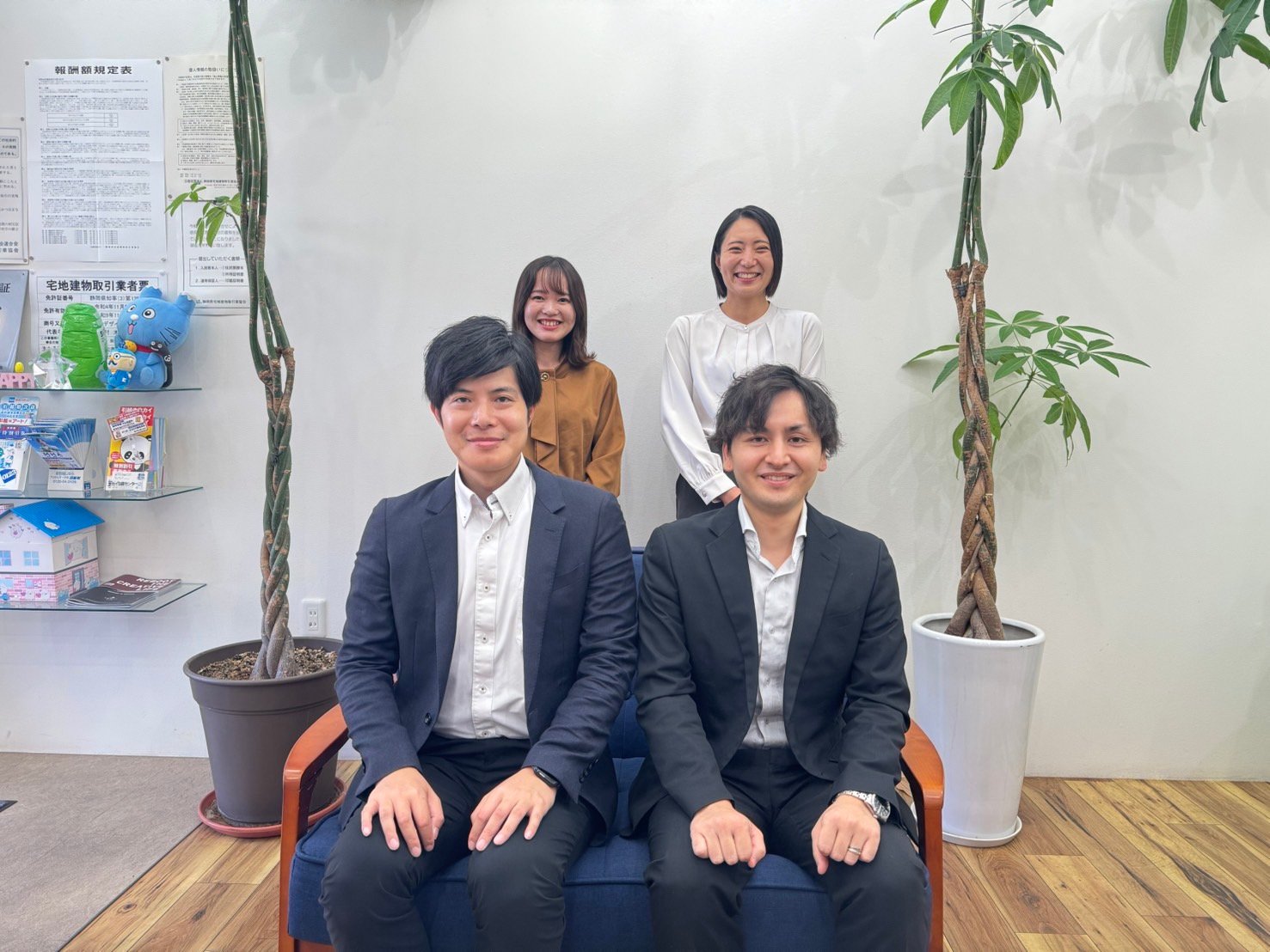 完全担当制、満足度重視！<br>スタッフ全員浜松エリア出身です。オススメのお店から近道までなんでも聞いてください。