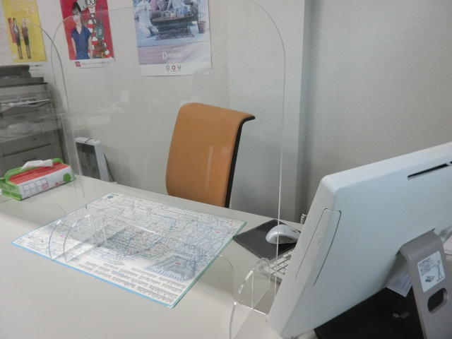 店舗内では、感染症予防対策を適切に実施しており、安心してご利用いただけます。