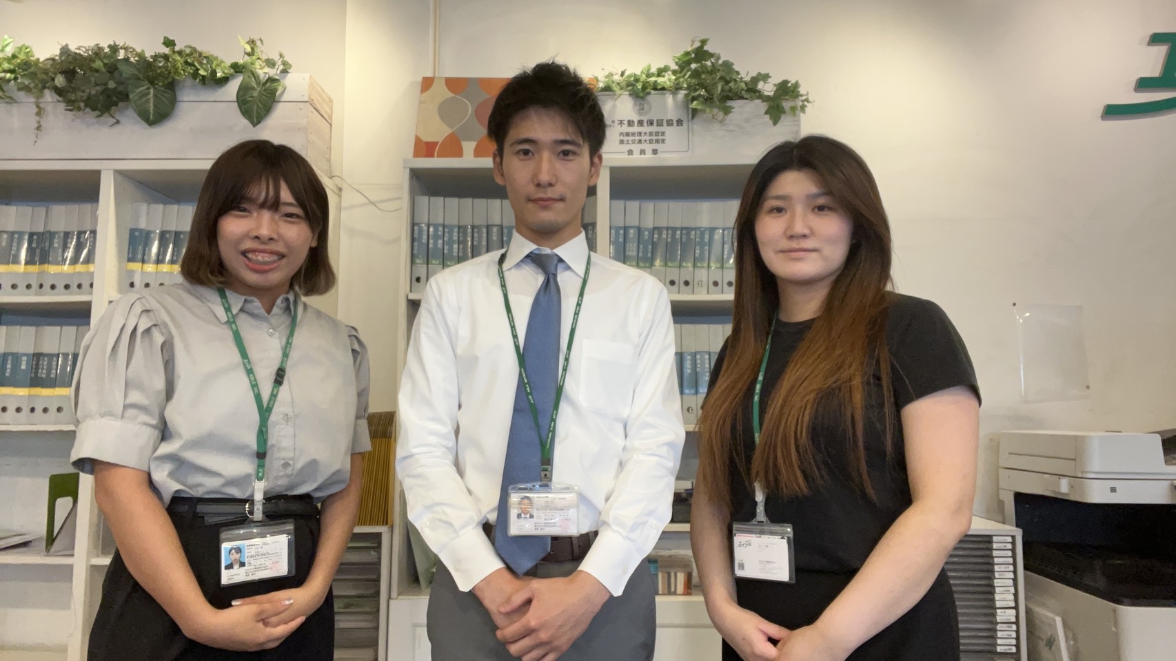 当店スタッフは安心の岡山県内在住で豊富な不動産知識で<br>初めてのお引越しや急なご転勤も丁寧にスムーズにご案内！