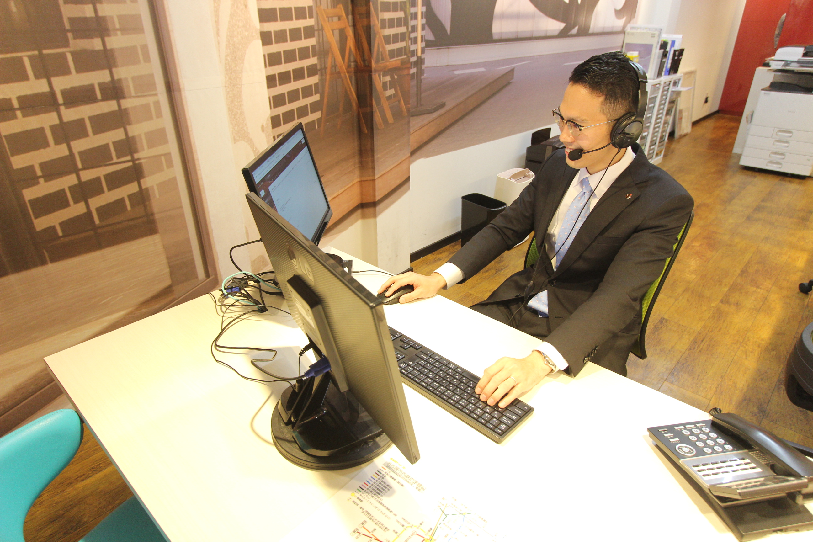 オンライン接客や内見などにも対応しております。