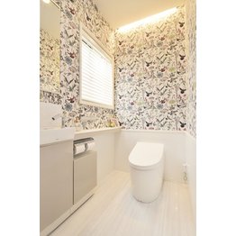 Suumo 森のなかに迷いこんだような 植物と鳥の絵柄が楽しい セキスイハイムグループのリフォーム 首都圏 の施工実例 リフォーム情報 Suumo 森のなかに迷いこんだような 植物と鳥の絵柄が楽しい セキスイハイムグループのリフォーム 首都圏 の施工実例 リフォーム情報