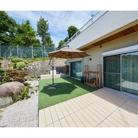 一級建築士事務所　上野工務店のエクステリア・バルコニー・庭のリフォーム実例