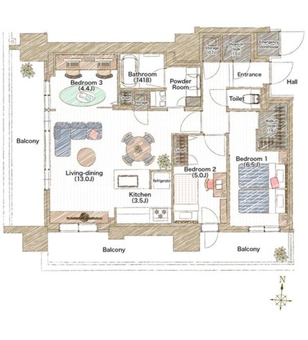 ブランシエラ札幌発寒の取材レポート画像