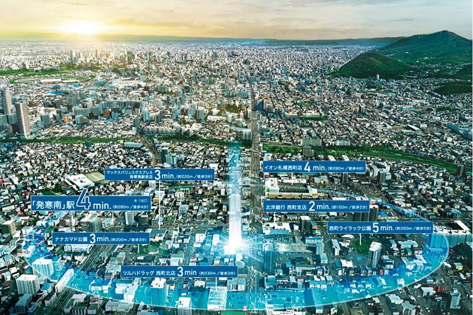 レーベン発寒南 RECENTの建物の特徴画像