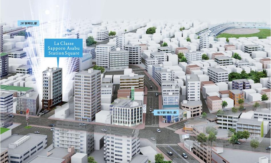 ラ・クラッセ札幌麻生ステーションスクエアの建物の特徴画像