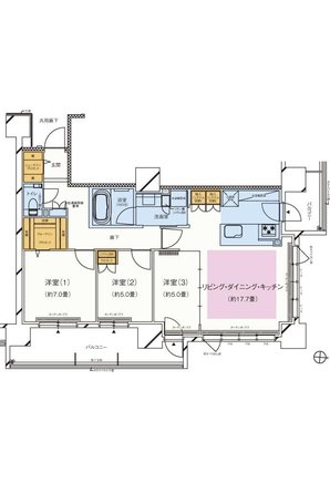 レ・ジェイド北海道北広島の室内の特徴画像