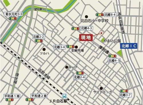 現地案内図