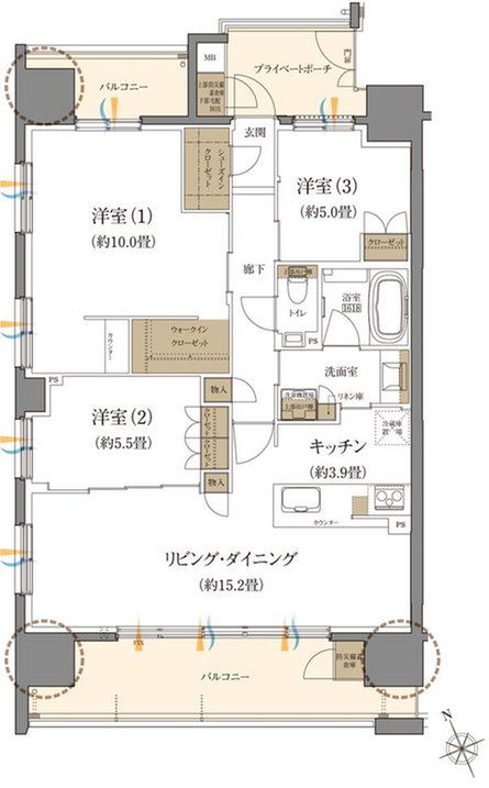 クレアホームズ上の橋の取材レポート画像