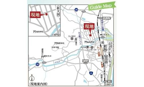 現地案内図