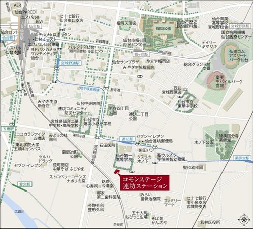 現地案内図