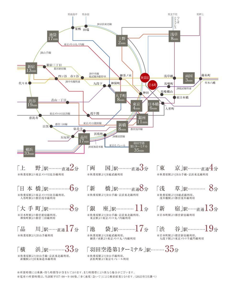 ヴァースクレイシアIDZ千代田岩本町の交通アクセス図