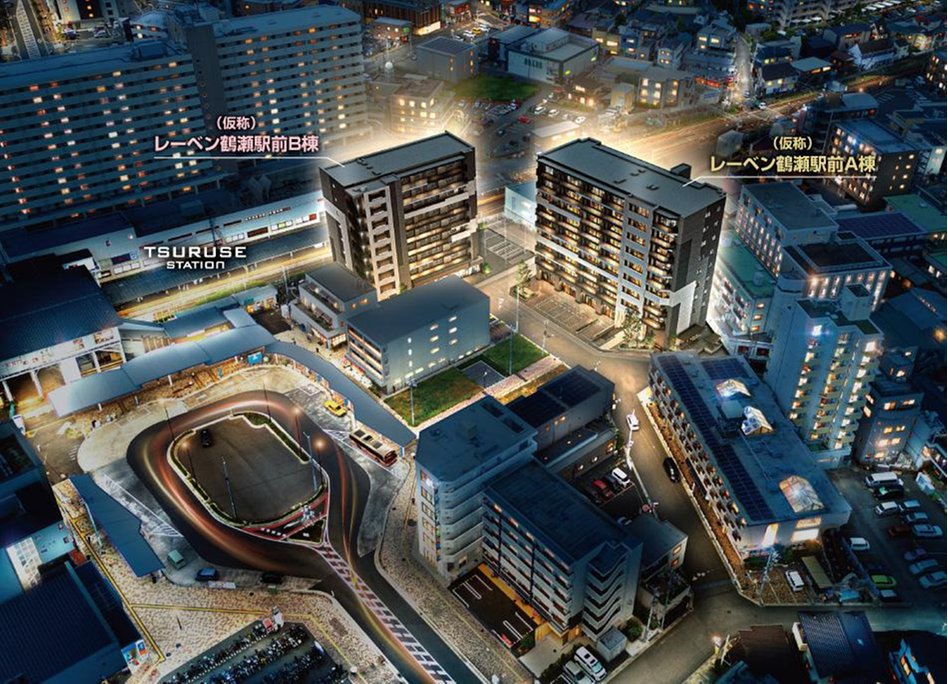 レーベン鶴瀬駅前 SOLEIZ／ACCEZの建物の特徴画像