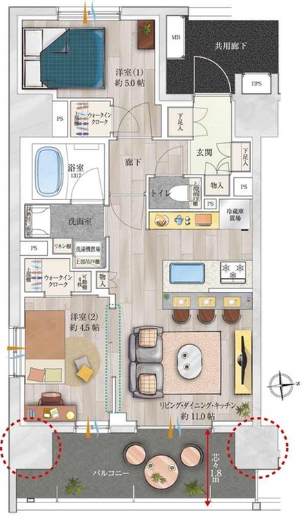 サンクレイドル浅草IIIの取材レポート画像