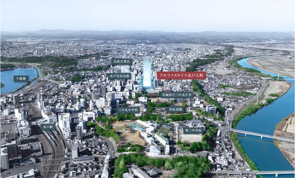 アルファステイツ水戸大町の建物の特徴画像