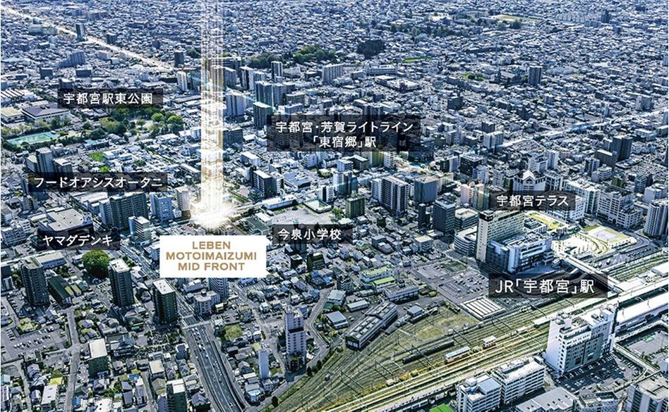 レーベン元今泉 MID FRONTの建物の特徴画像