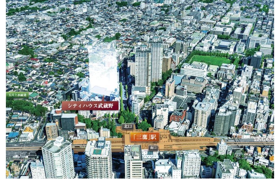 シティハウス武蔵野の建物の特徴画像