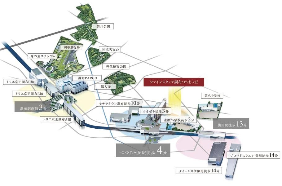 ファインスクェア調布つつじヶ丘の取材レポート画像