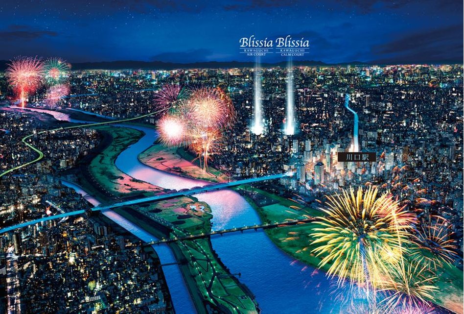 ブリシア川口カームコート／エアーコートの周辺環境の特徴画像