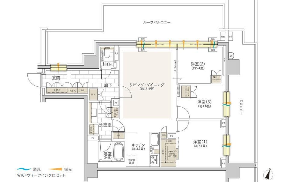 グランドメゾン杉並永福町の室内の特徴画像