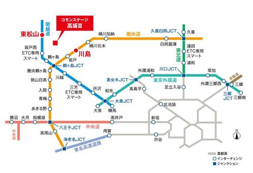 交通アクセス図