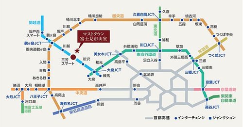 交通アクセス図